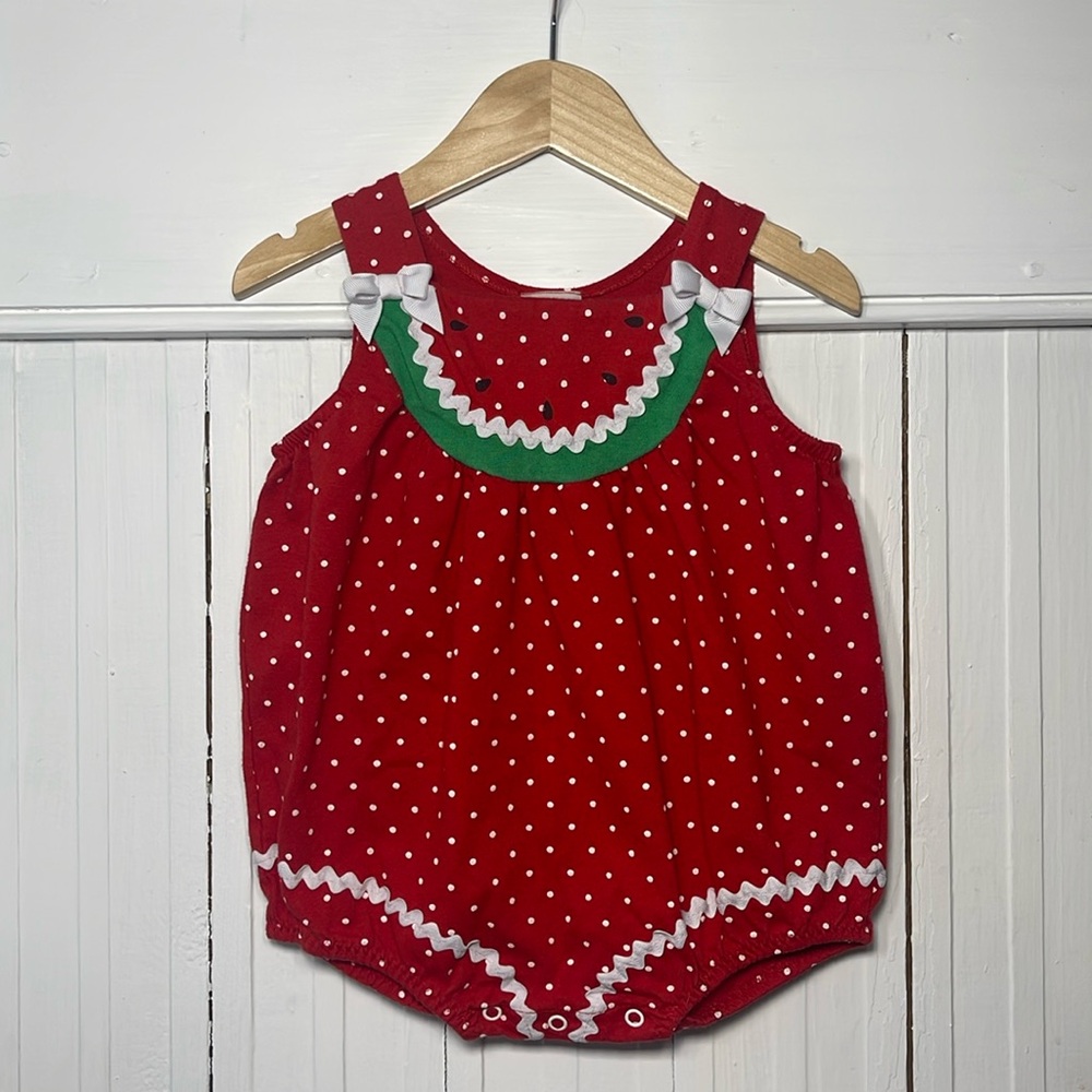 VINTAGE BUSTER BROWN 🔥🔥 EUC Polka Dot Rickrac Watermelon Bubble